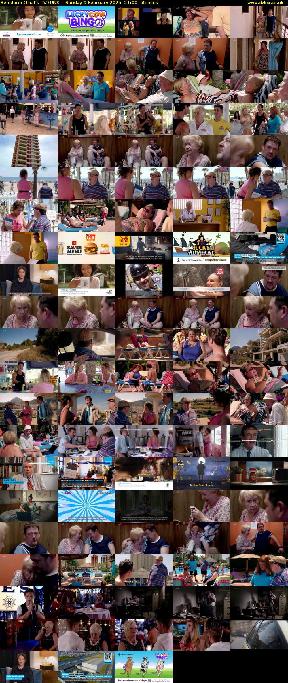 Benidorm (That's TV (UK)) Sunday 9 February 2025 21:00 - 21:55