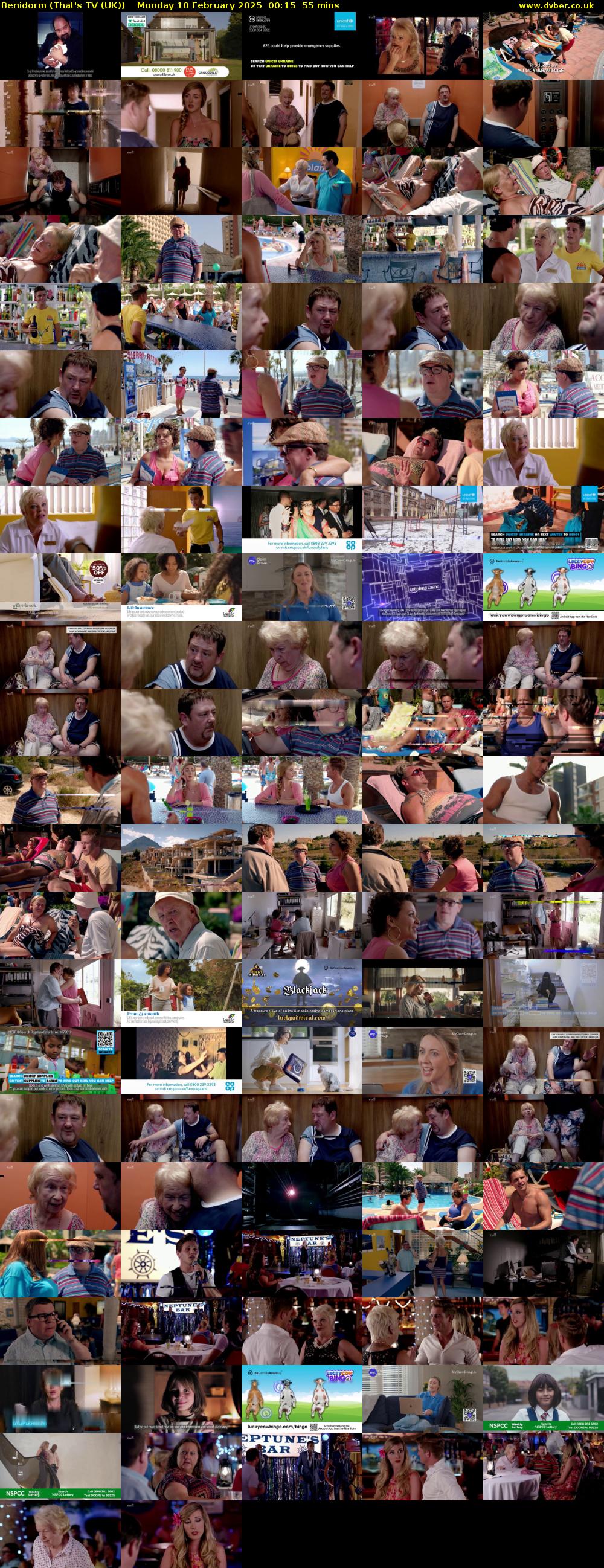 Benidorm (That's TV (UK)) Monday 10 February 2025 00:15 - 01:10