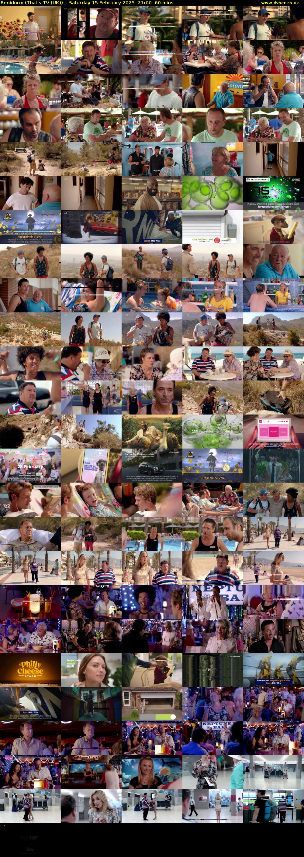 Benidorm (That's TV (UK)) Saturday 15 February 2025 21:00 - 22:00