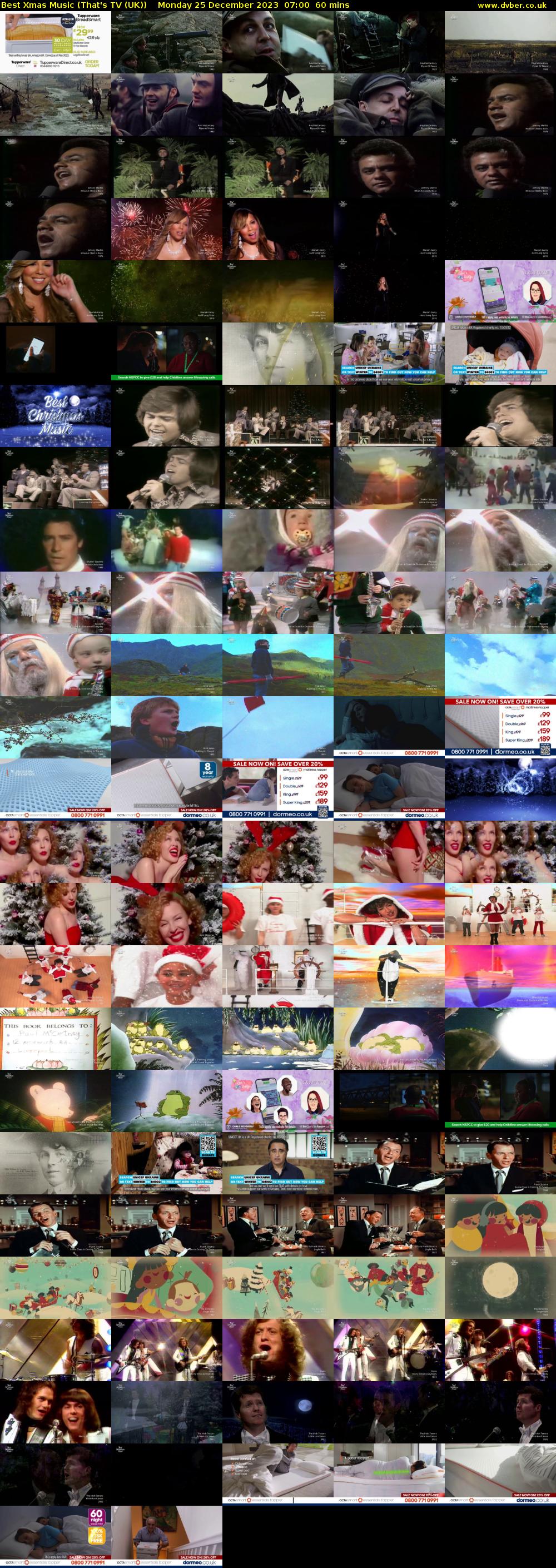 Best Xmas Music (That's TV (UK)) Monday 25 December 2023 07:00 - 08:00