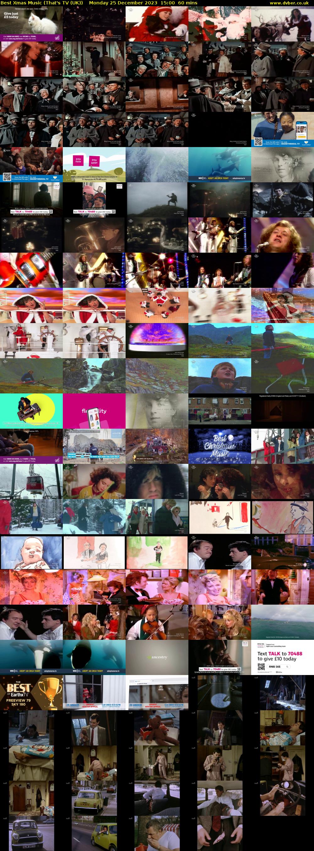 Best Xmas Music (That's TV (UK)) Monday 25 December 2023 15:00 - 16:00