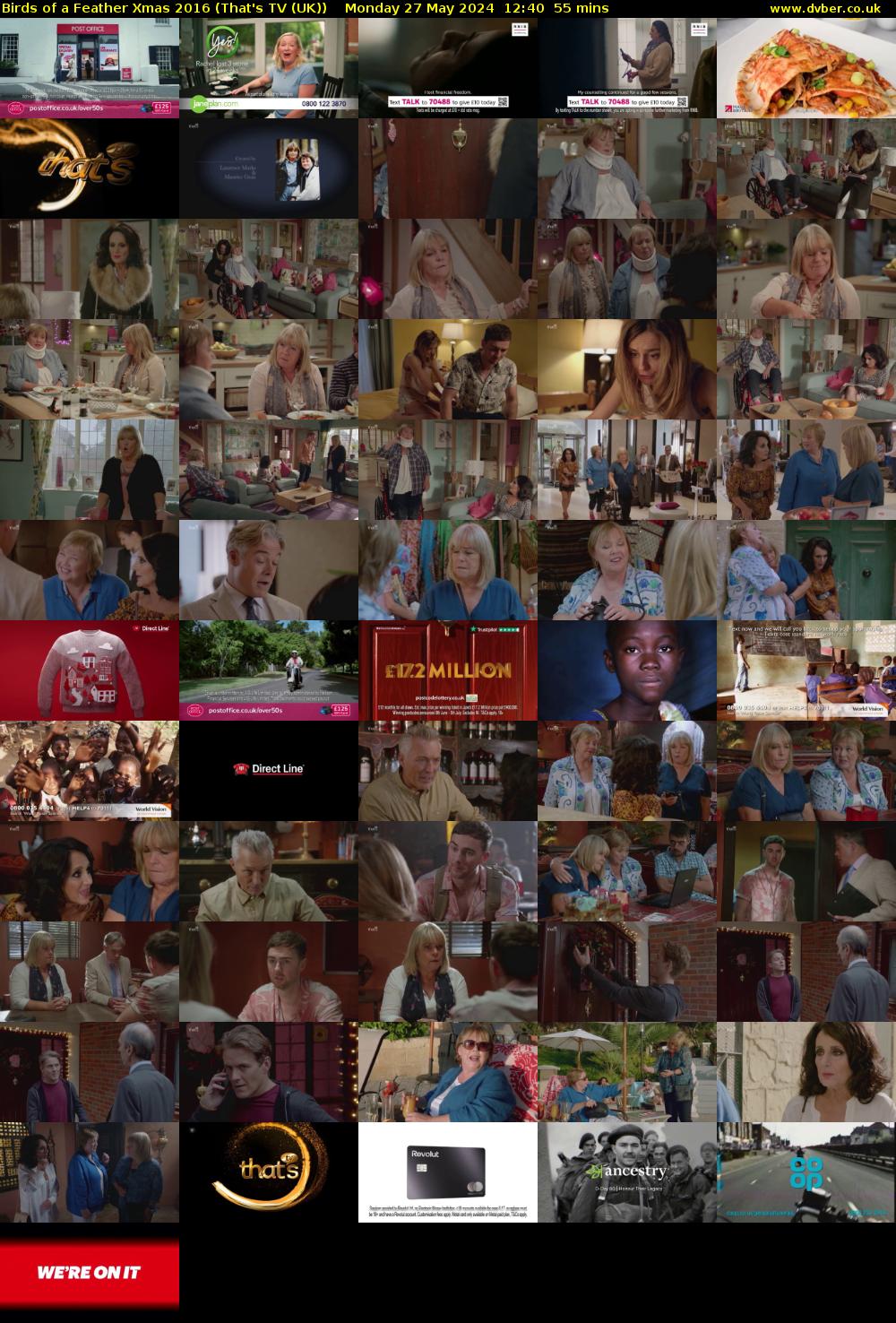 Birds of a Feather Xmas 2016 (That's TV (UK)) Monday 27 May 2024 12:40 - 13:35
