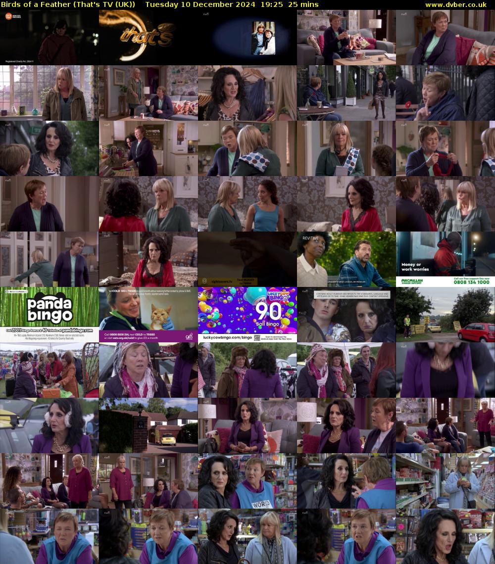Birds of a Feather (That's TV (UK)) Tuesday 10 December 2024 19:25 - 19:50