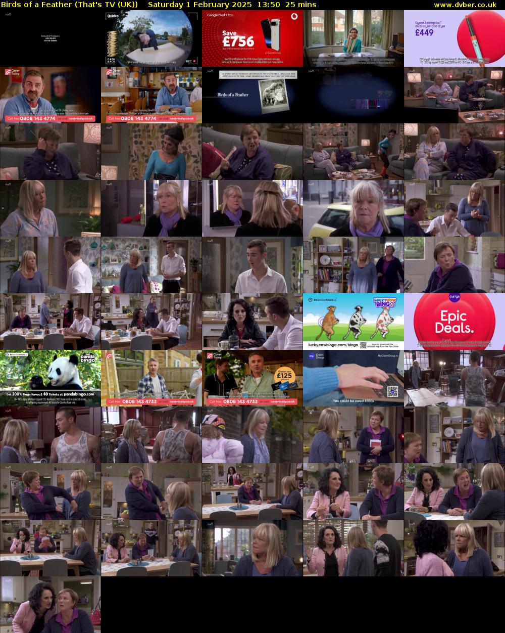 Birds of a Feather (That's TV (UK)) Saturday 1 February 2025 13:50 - 14:15