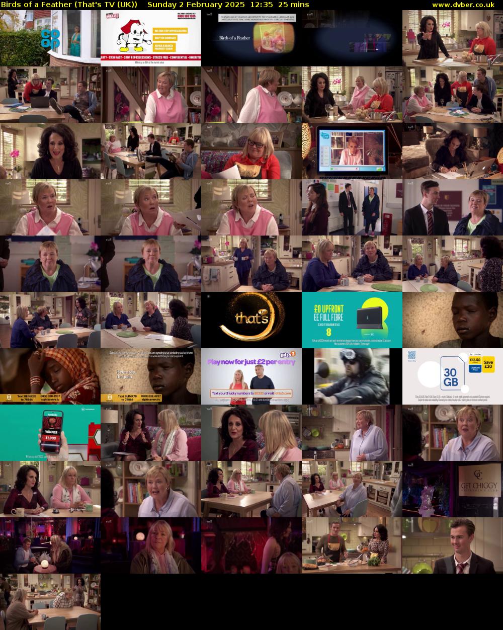 Birds of a Feather (That's TV (UK)) Sunday 2 February 2025 12:35 - 13:00
