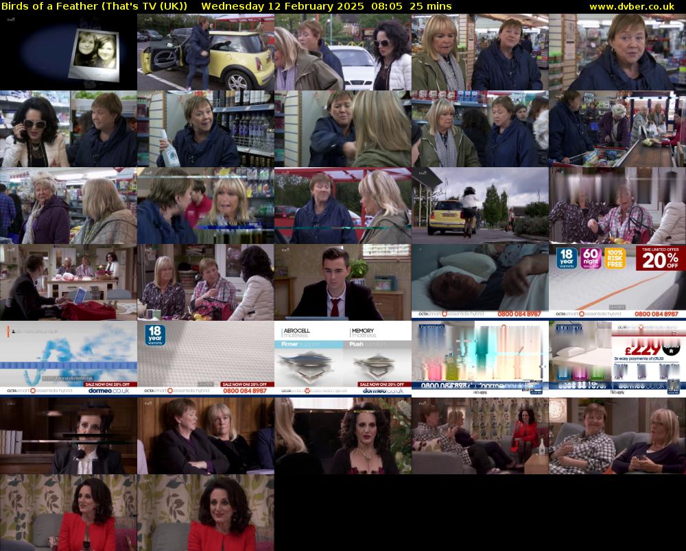 Birds of a Feather (That's TV (UK)) Wednesday 12 February 2025 08:05 - 08:30