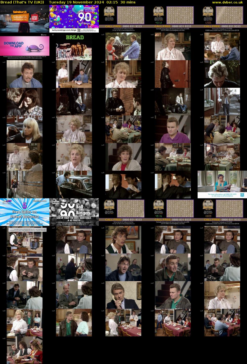 Bread (That's TV (UK)) Tuesday 19 November 2024 02:15 - 02:45