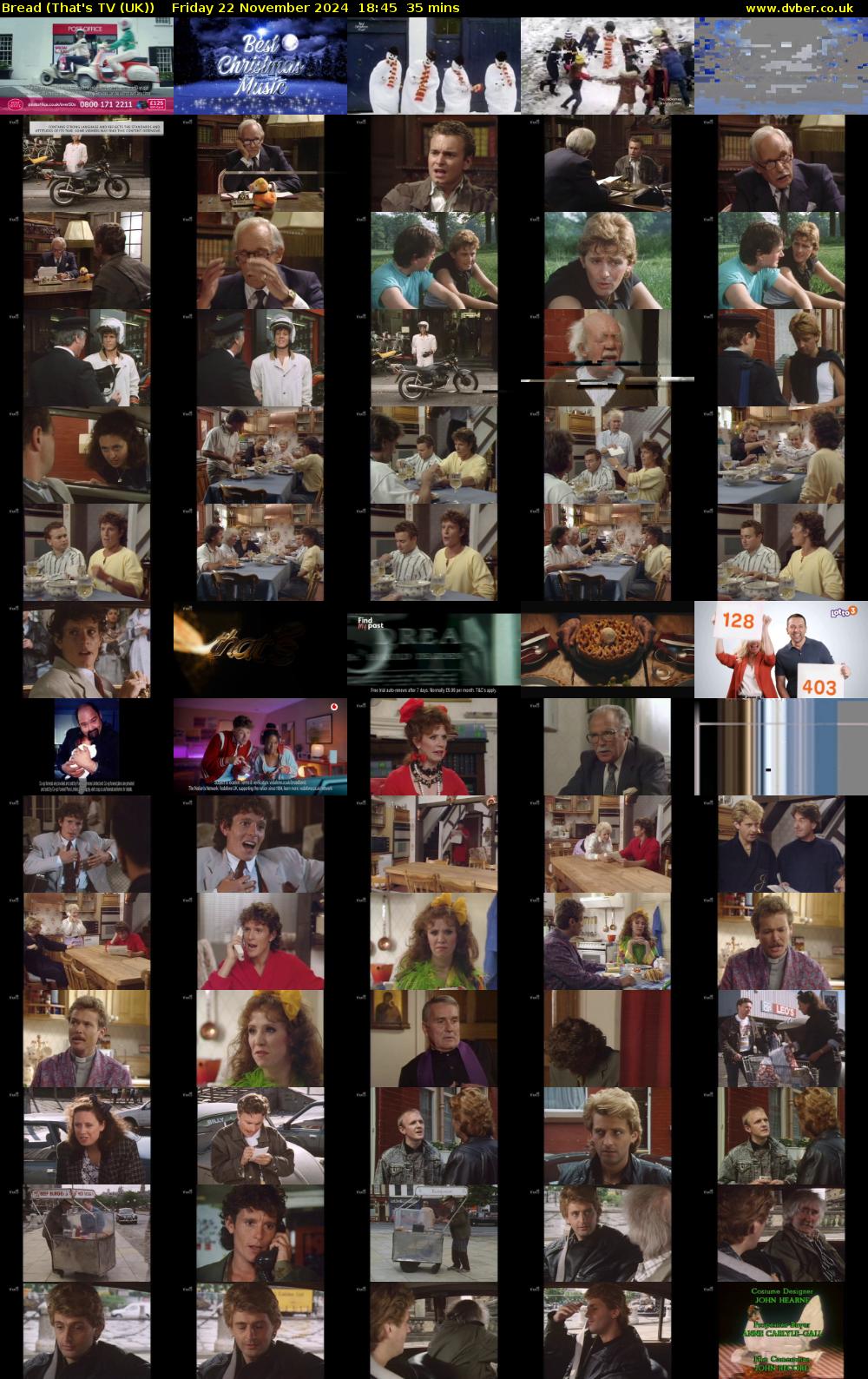 Bread (That's TV (UK)) Friday 22 November 2024 18:45 - 19:20