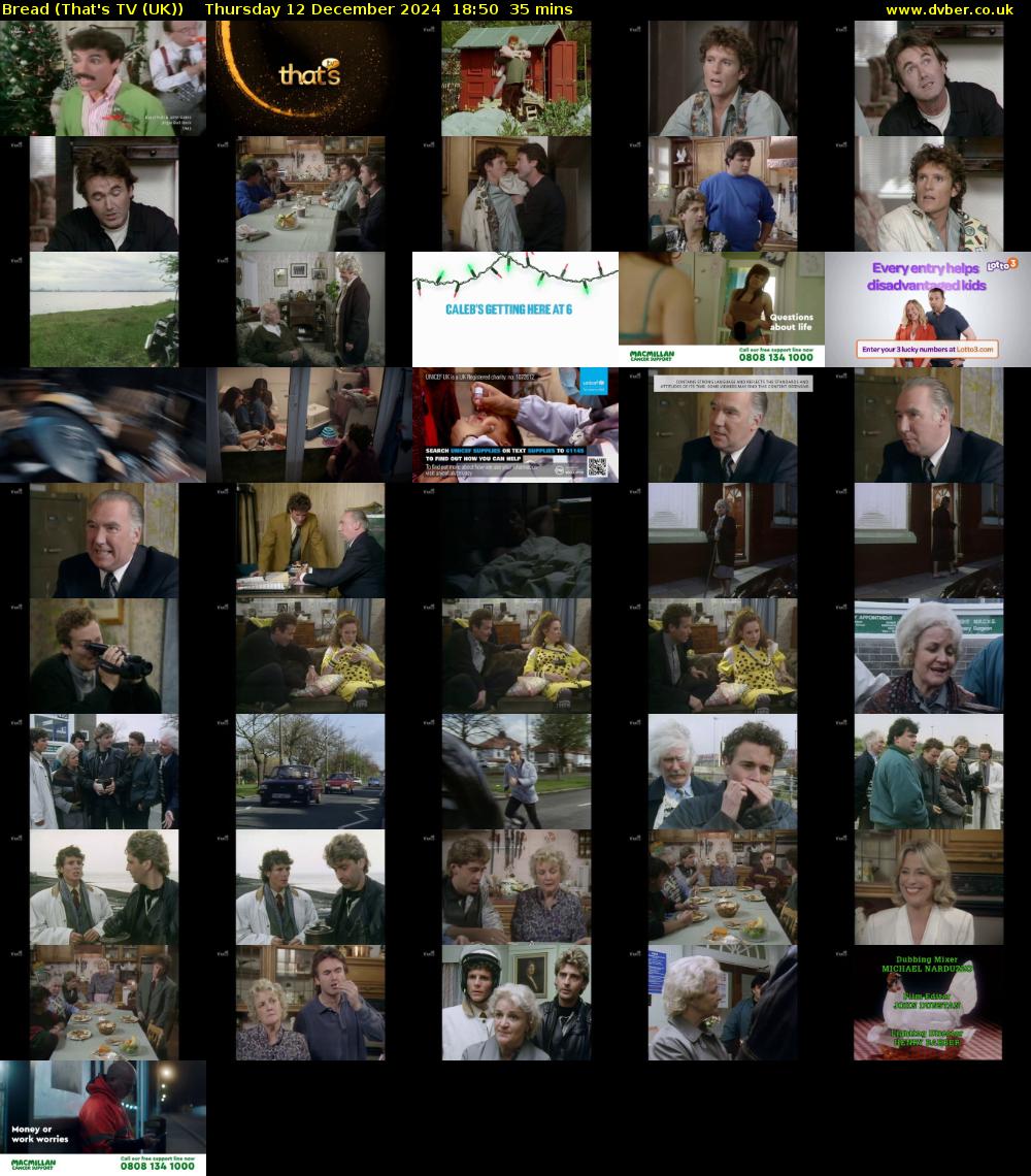 Bread (That's TV (UK)) Thursday 12 December 2024 18:50 - 19:25