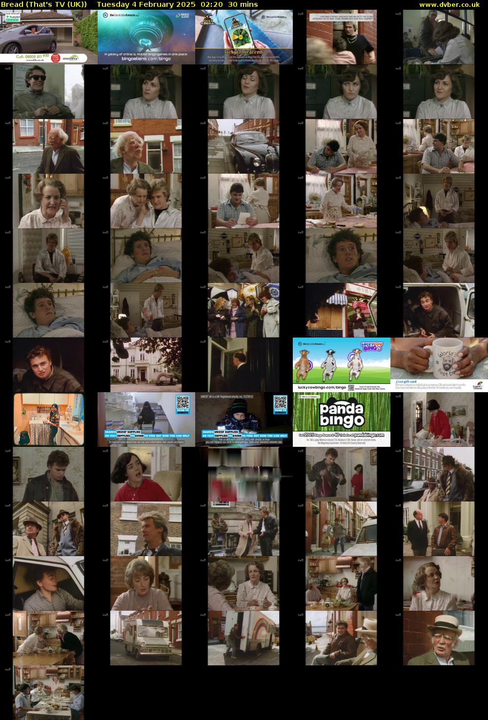 Bread (That's TV (UK)) Tuesday 4 February 2025 02:20 - 02:50