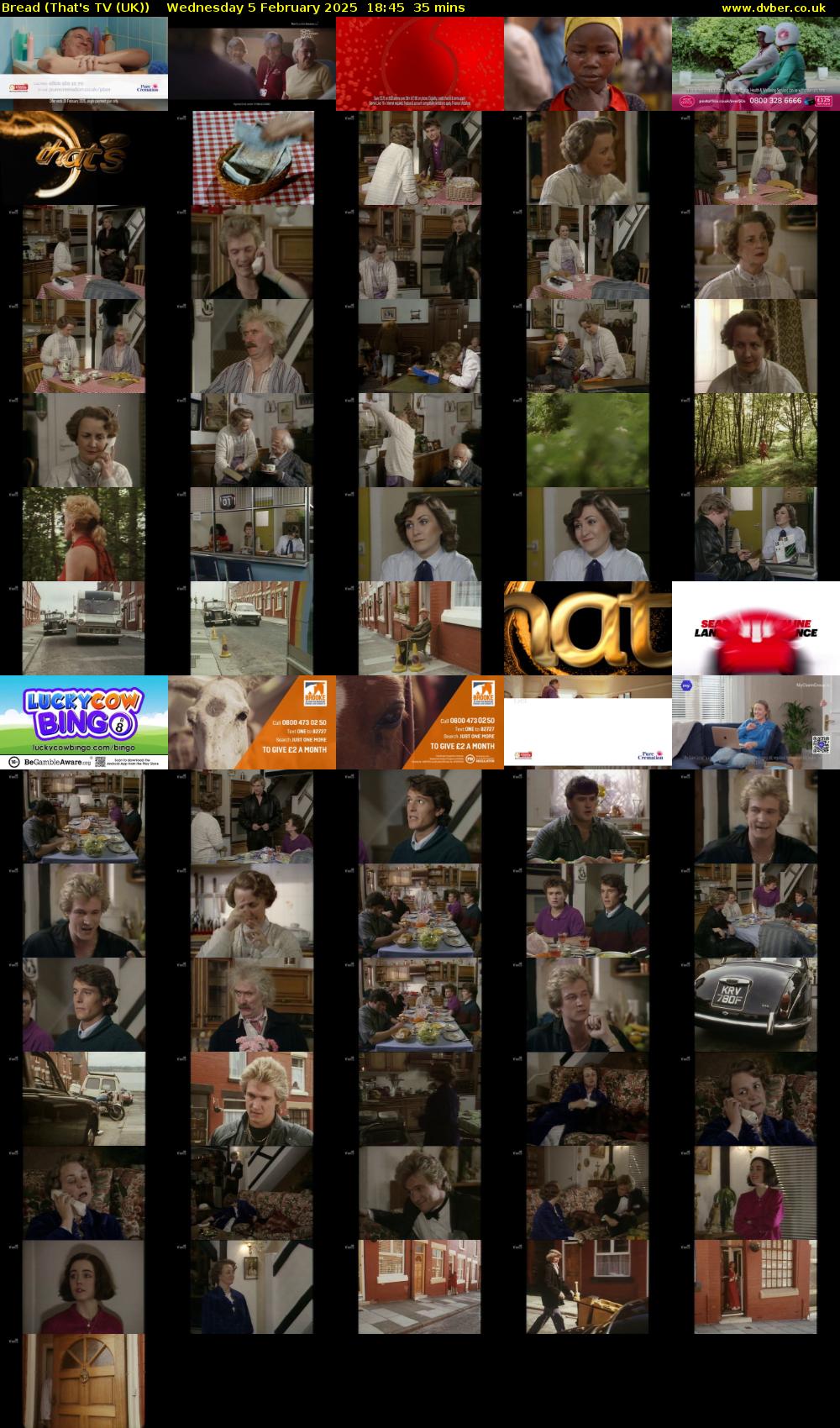 Bread (That's TV (UK)) Wednesday 5 February 2025 18:45 - 19:20