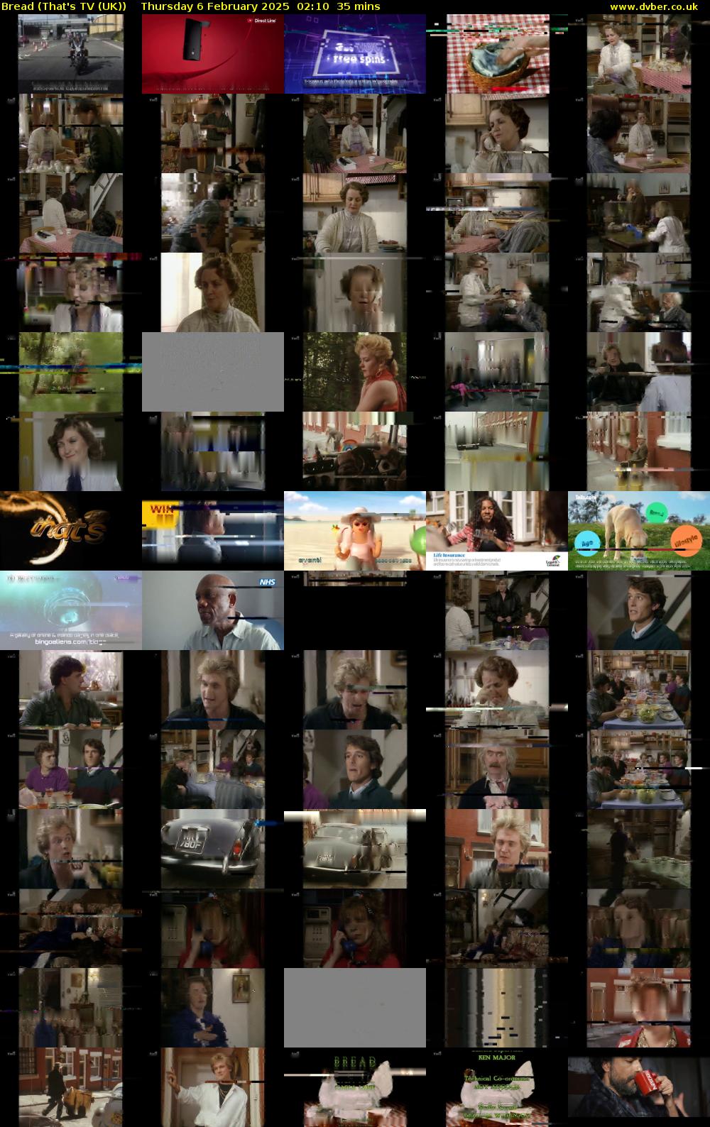 Bread (That's TV (UK)) Thursday 6 February 2025 02:10 - 02:45