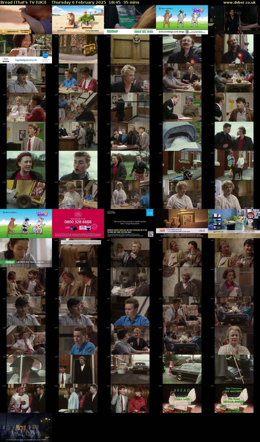 Bread (That's TV (UK)) Thursday 6 February 2025 18:45 - 19:20