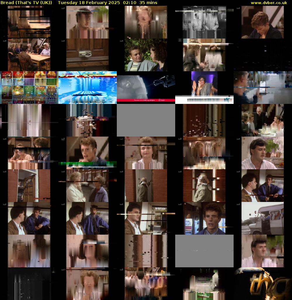 Bread (That's TV (UK)) Tuesday 18 February 2025 02:10 - 02:45