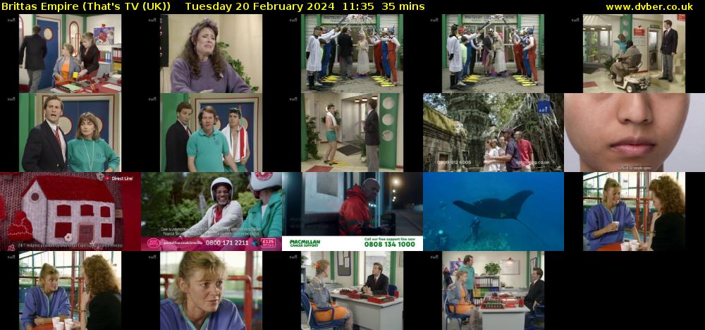 Brittas Empire (That's TV (UK)) Tuesday 20 February 2024 11:35 - 12:10