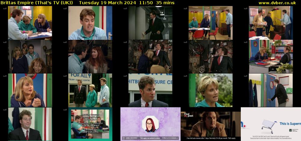 Brittas Empire (That's TV (UK)) Tuesday 19 March 2024 11:50 - 12:25