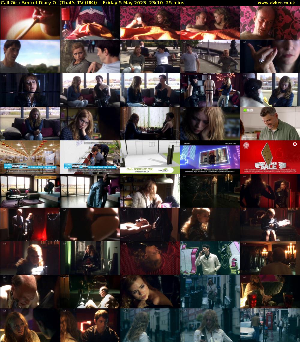 Call Girl: Secret Diary Of (That's TV (UK)) Friday 5 May 2023 23:10 - 23:35