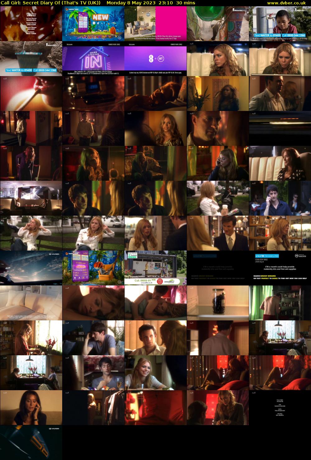 Call Girl: Secret Diary Of (That's TV (UK)) Monday 8 May 2023 23:10 - 23:40