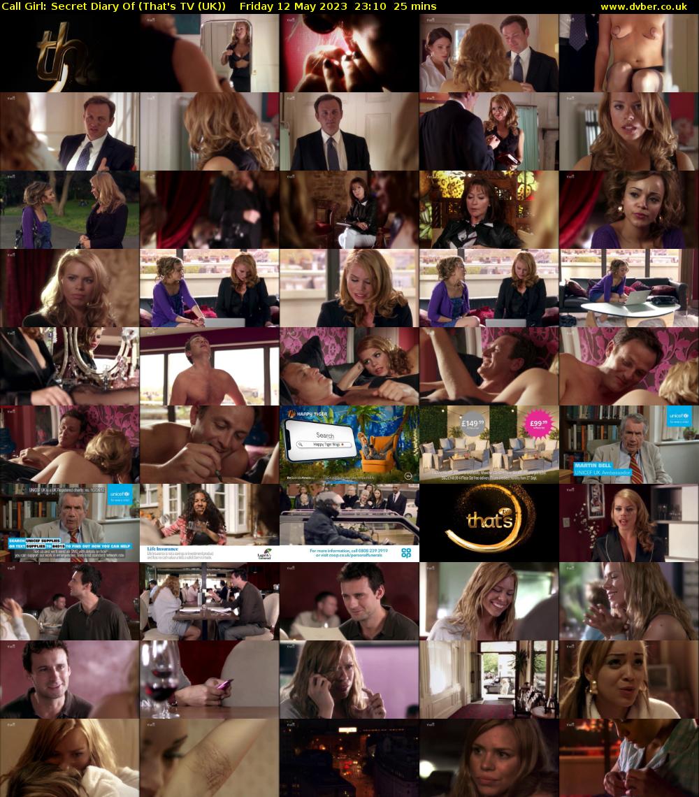 Call Girl: Secret Diary Of (That's TV (UK)) Friday 12 May 2023 23:10 - 23:35
