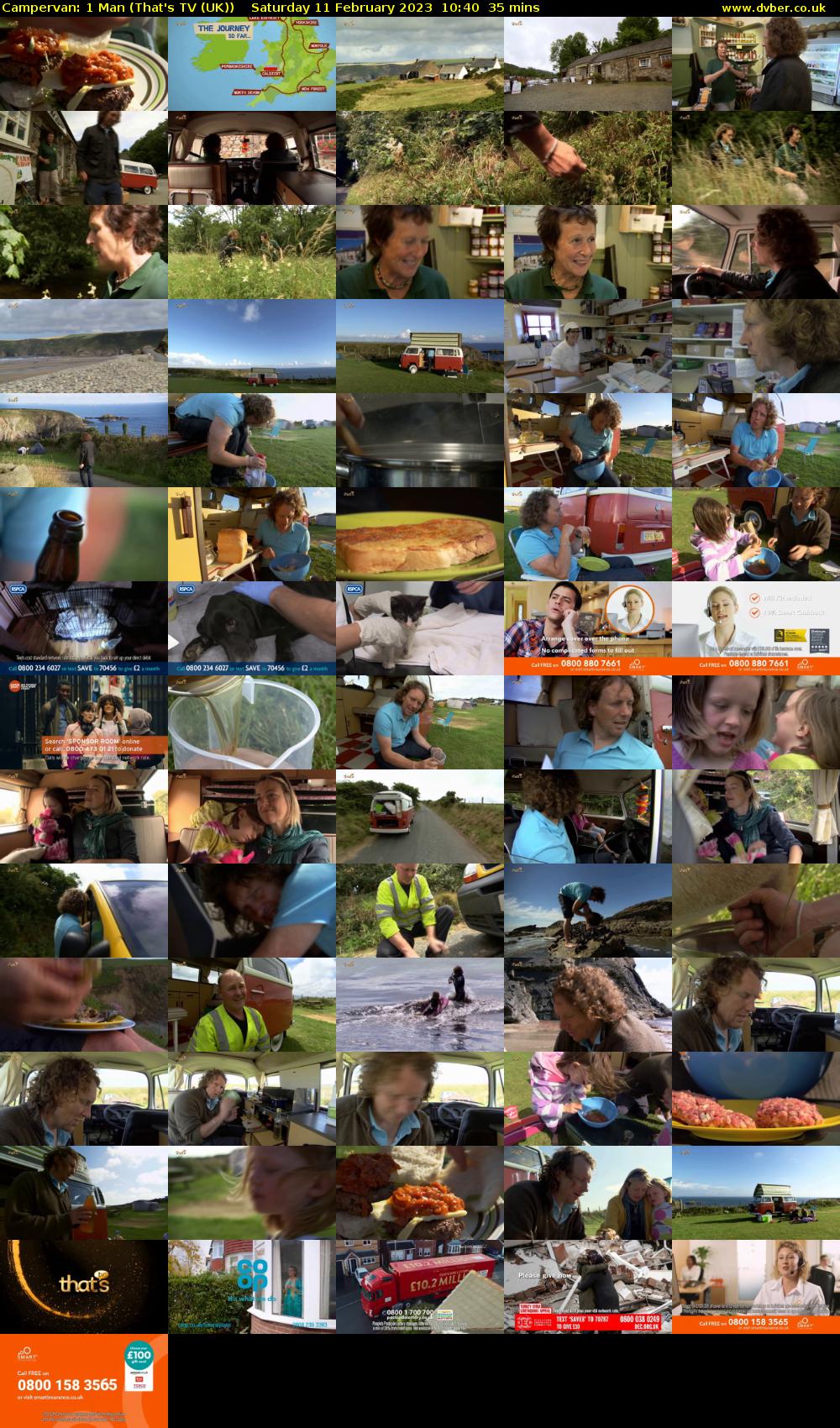 Campervan: 1 Man (That's TV (UK)) Saturday 11 February 2023 10:40 - 11:15