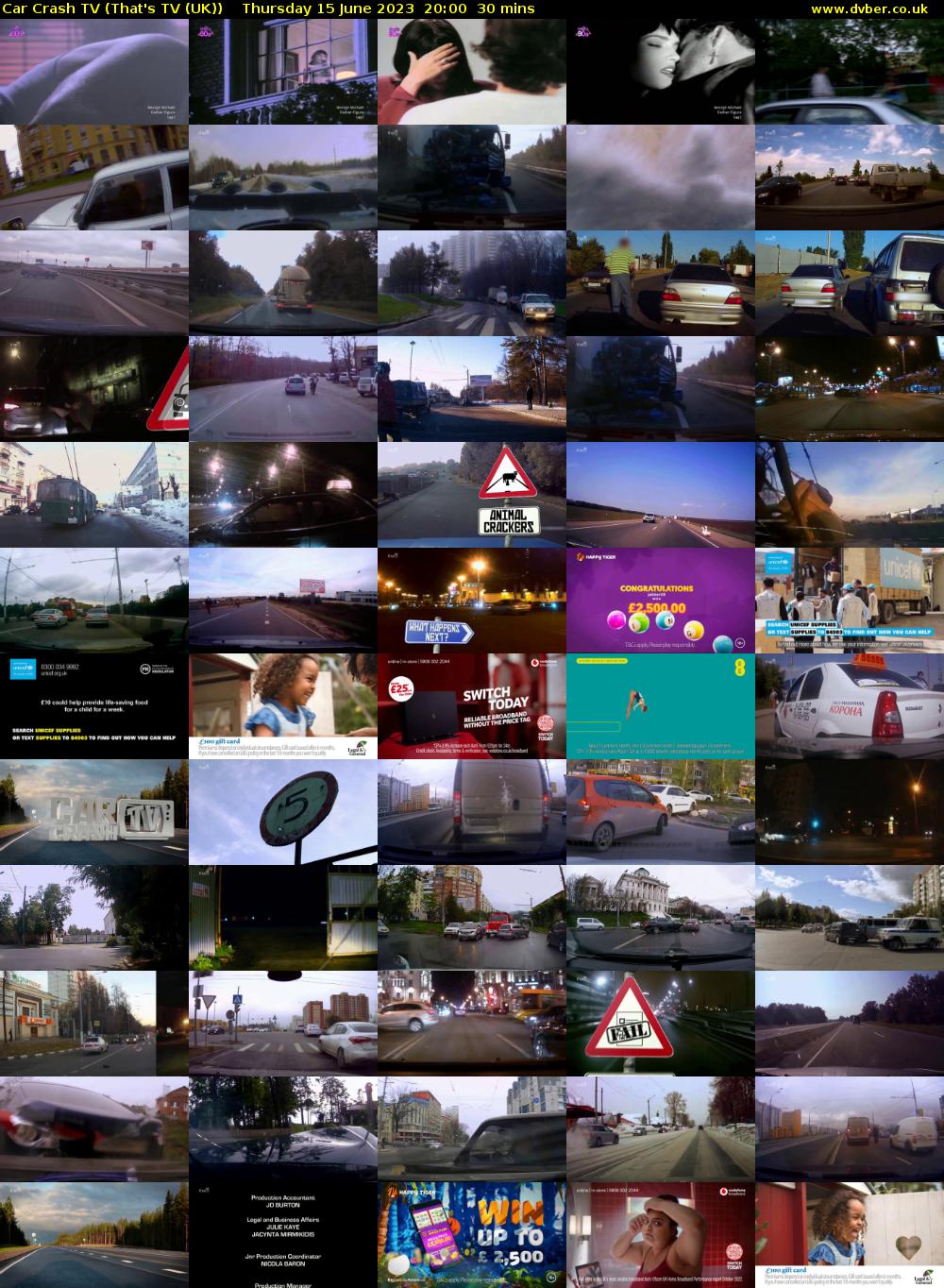 Car Crash TV (That's TV (UK)) Thursday 15 June 2023 20:00 - 20:30