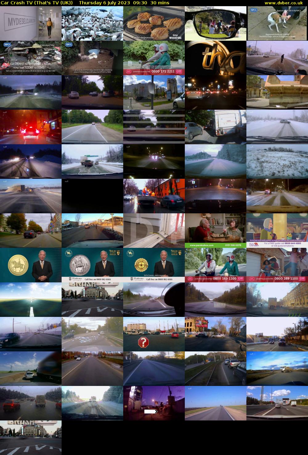 Car Crash TV (That's TV (UK)) Thursday 6 July 2023 09:30 - 10:00