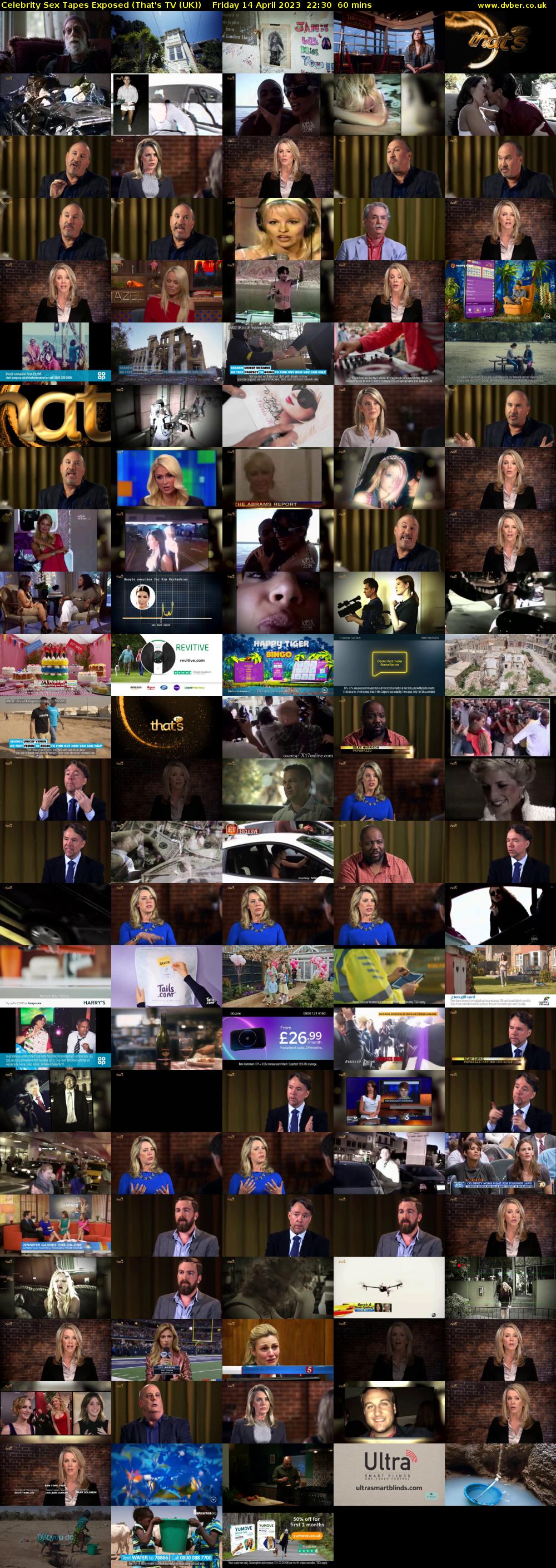 Celebrity Sex Tapes Exposed (That's TV (UK)) Friday 14 April 2023 22:30 - 23:30