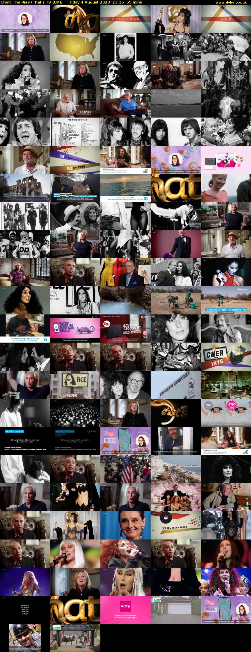 Cher: The Rise (That's TV (UK)) Friday 4 August 2023 23:15 - 00:10