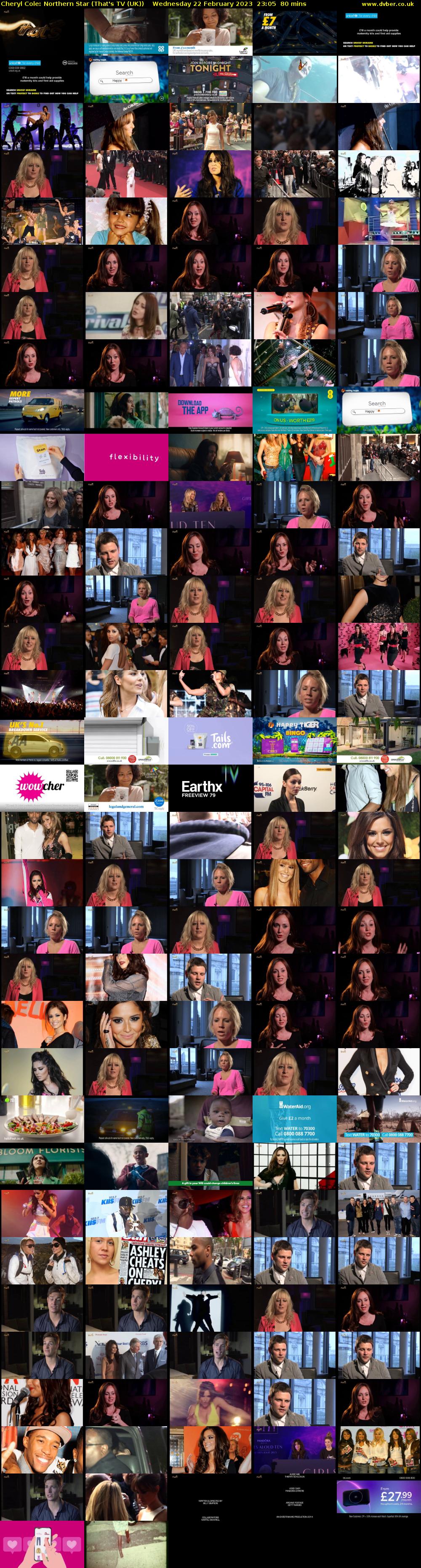 Cheryl Cole: Northern Star (That's TV (UK)) Wednesday 22 February 2023 23:05 - 00:25