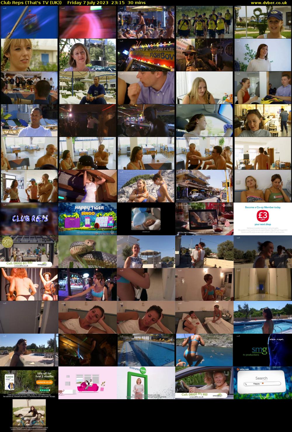 Club Reps (That's TV (UK)) Friday 7 July 2023 23:15 - 23:45