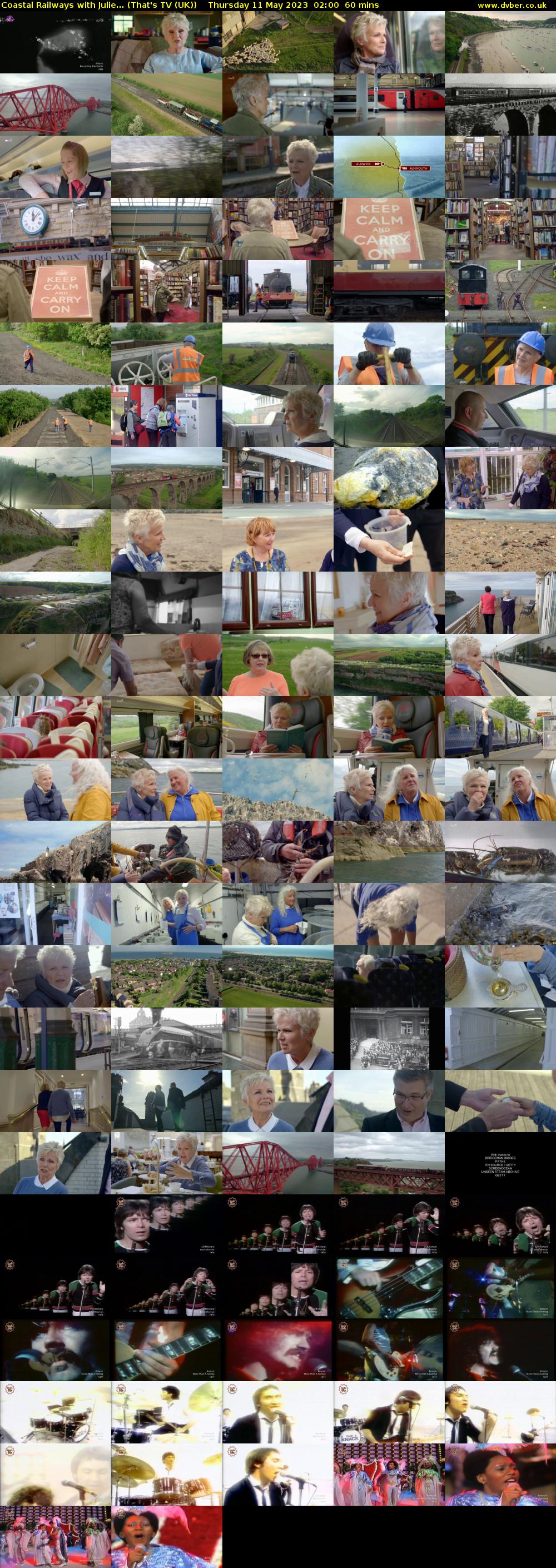 Coastal Railways with Julie... (That's TV (UK)) Thursday 11 May 2023 02:00 - 03:00