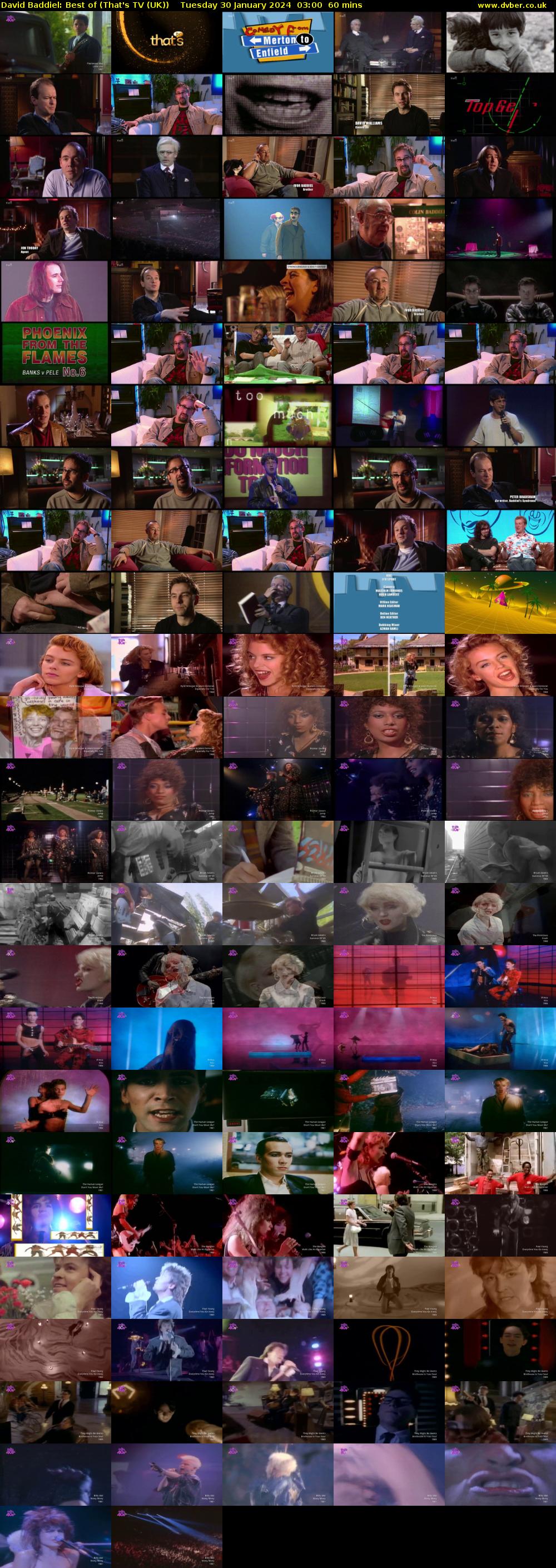 David Baddiel: Best of (That's TV (UK)) Tuesday 30 January 2024 03:00 - 04:00