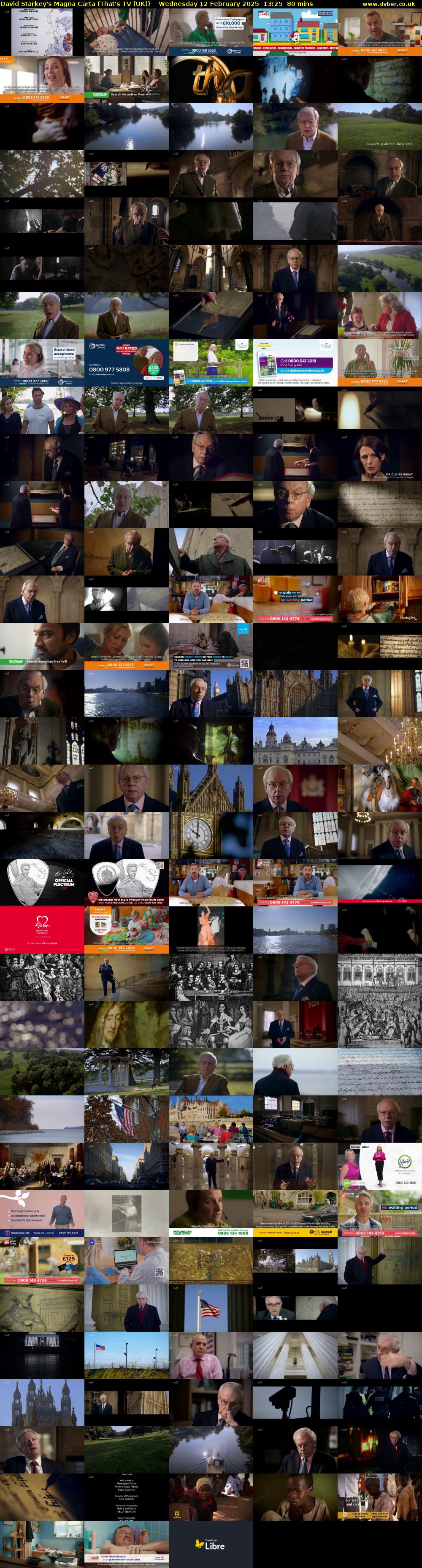 David Starkey's Magna Carta (That's TV (UK)) Wednesday 12 February 2025 13:25 - 14:45
