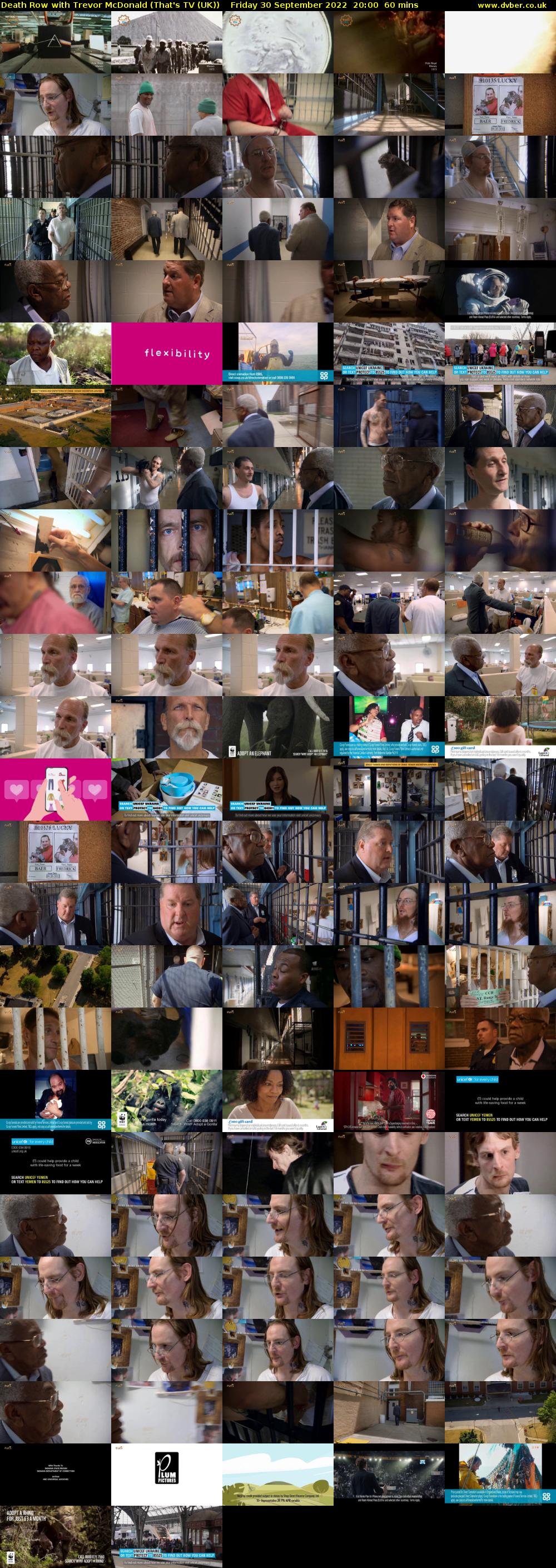 Death Row with Trevor McDonald (That's TV (UK)) Friday 30 September 2022 20:00 - 21:00