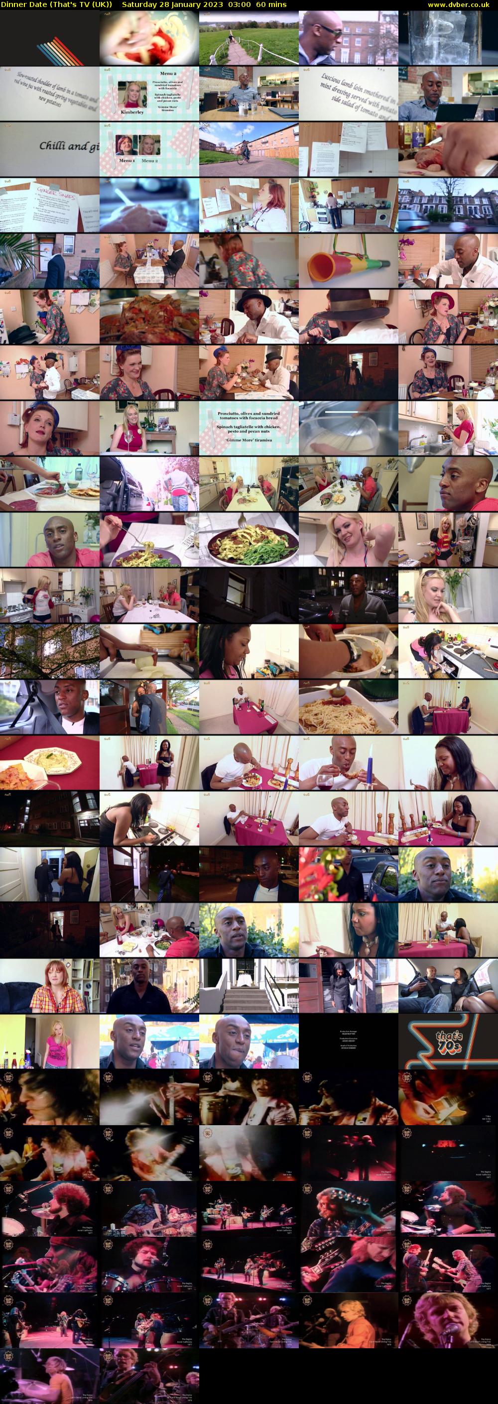 Dinner Date (That's TV (UK)) Saturday 28 January 2023 03:00 - 04:00