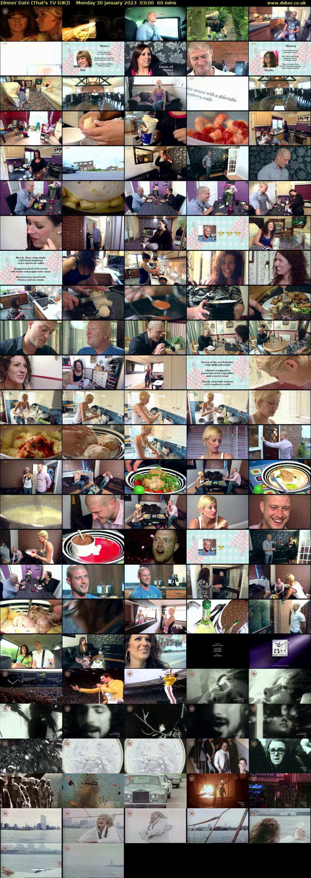 Dinner Date (That's TV (UK)) Monday 30 January 2023 03:00 - 04:00