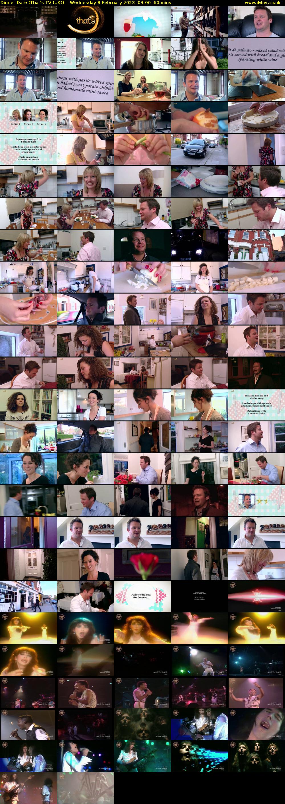 Dinner Date (That's TV (UK)) Wednesday 8 February 2023 03:00 - 04:00