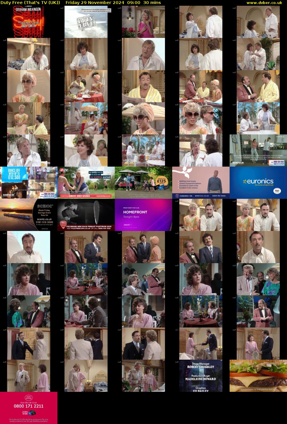 Duty Free (That's TV (UK)) Friday 29 November 2024 09:00 - 09:30