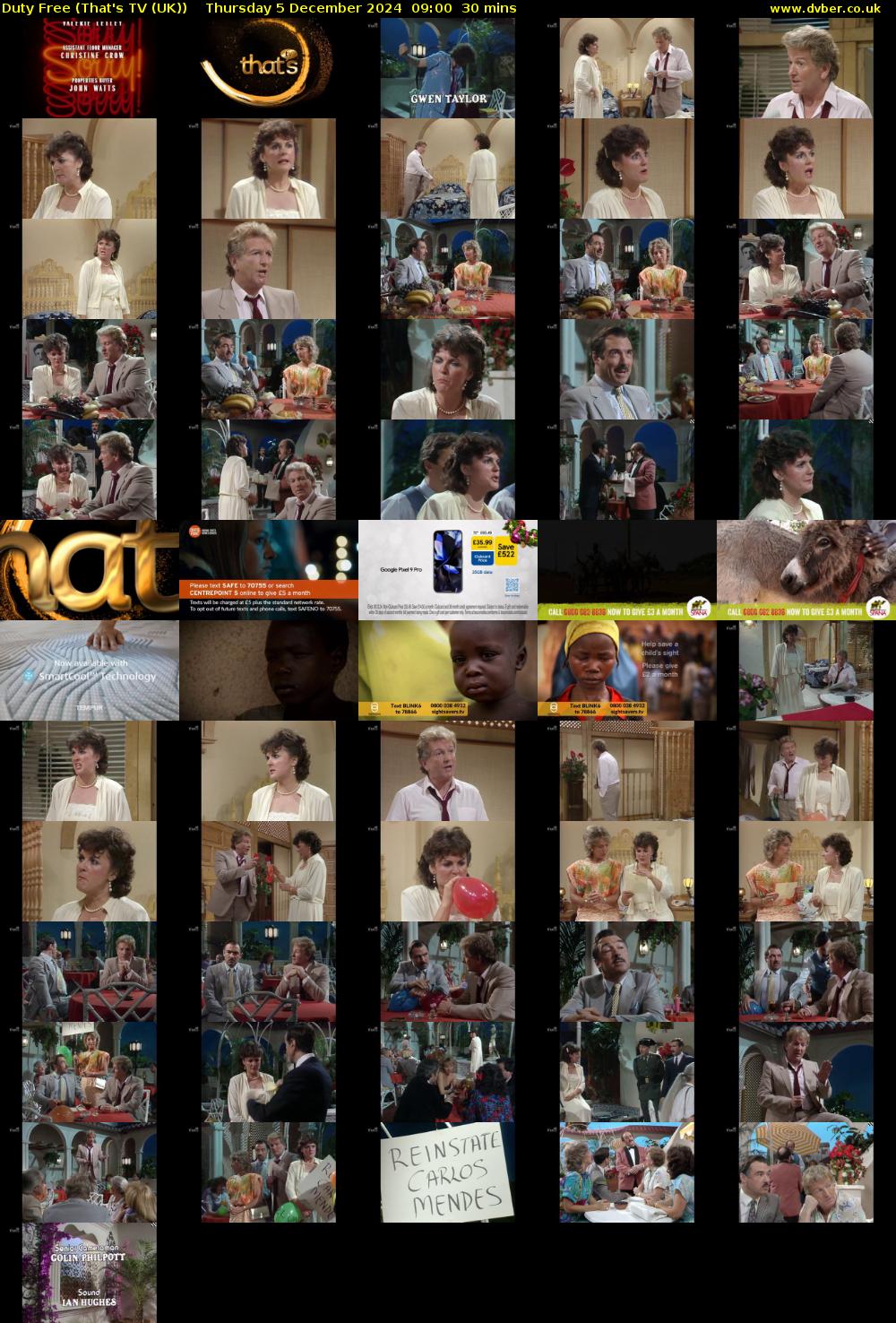 Duty Free (That's TV (UK)) Thursday 5 December 2024 09:00 - 09:30