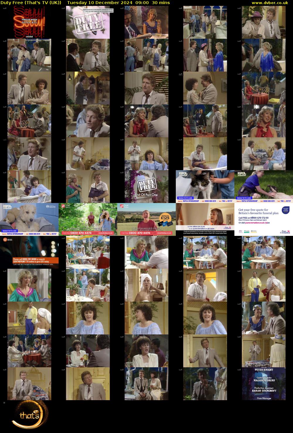 Duty Free (That's TV (UK)) Tuesday 10 December 2024 09:00 - 09:30