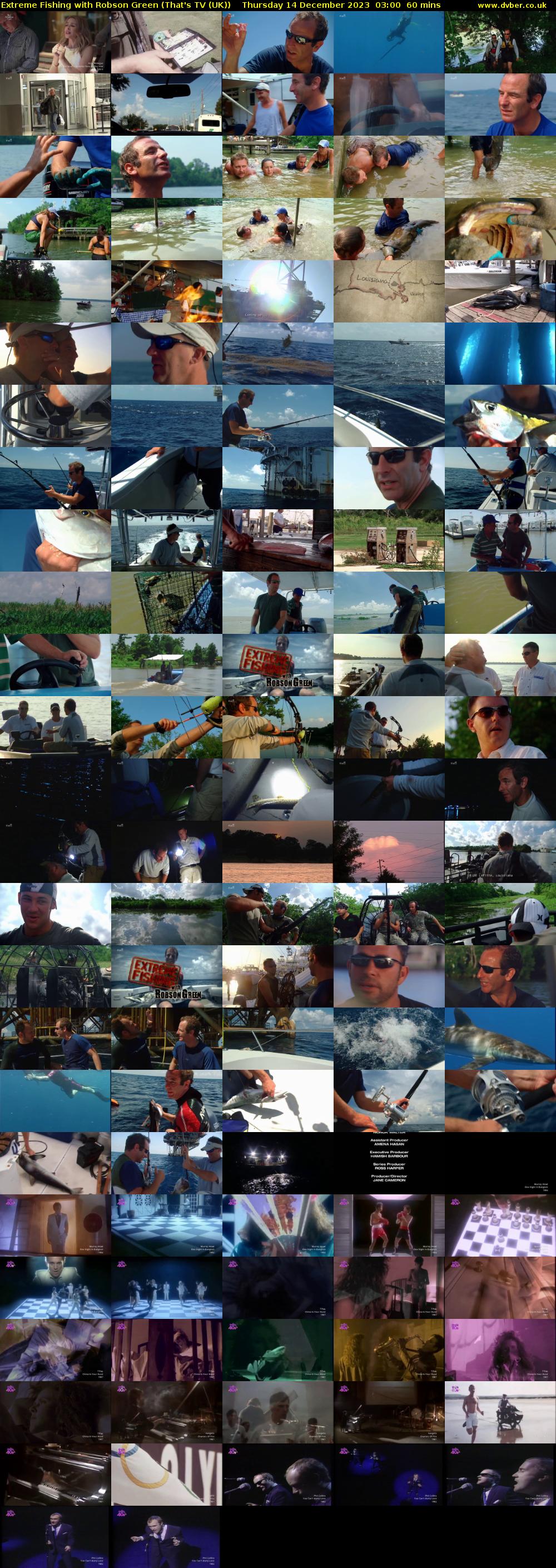Extreme Fishing with Robson Green (That's TV (UK)) Thursday 14 December 2023 03:00 - 04:00