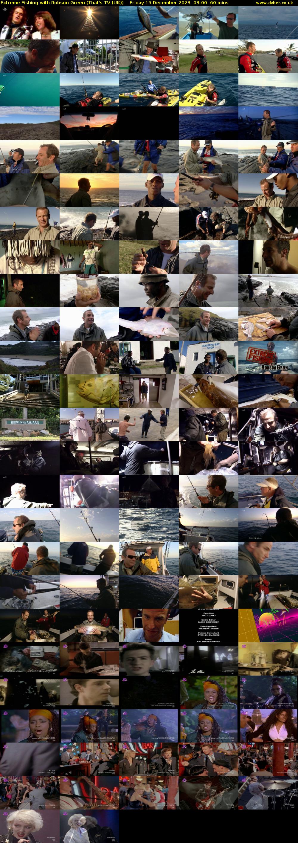 Extreme Fishing with Robson Green (That's TV (UK)) Friday 15 December 2023 03:00 - 04:00