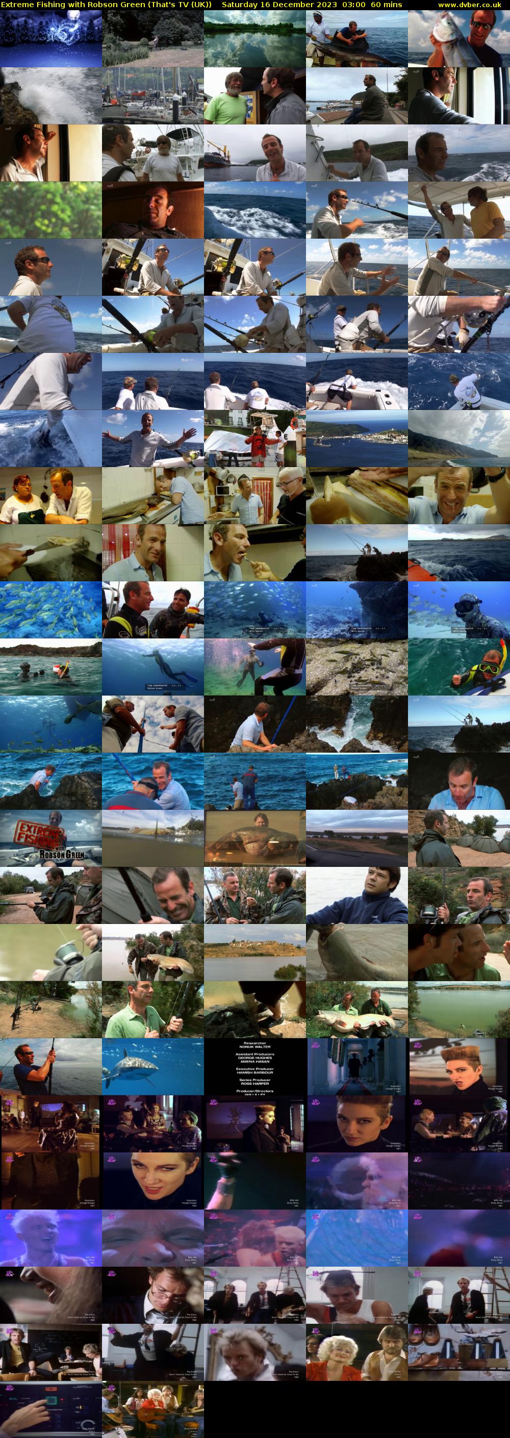 Extreme Fishing with Robson Green (That's TV (UK)) Saturday 16 December 2023 03:00 - 04:00