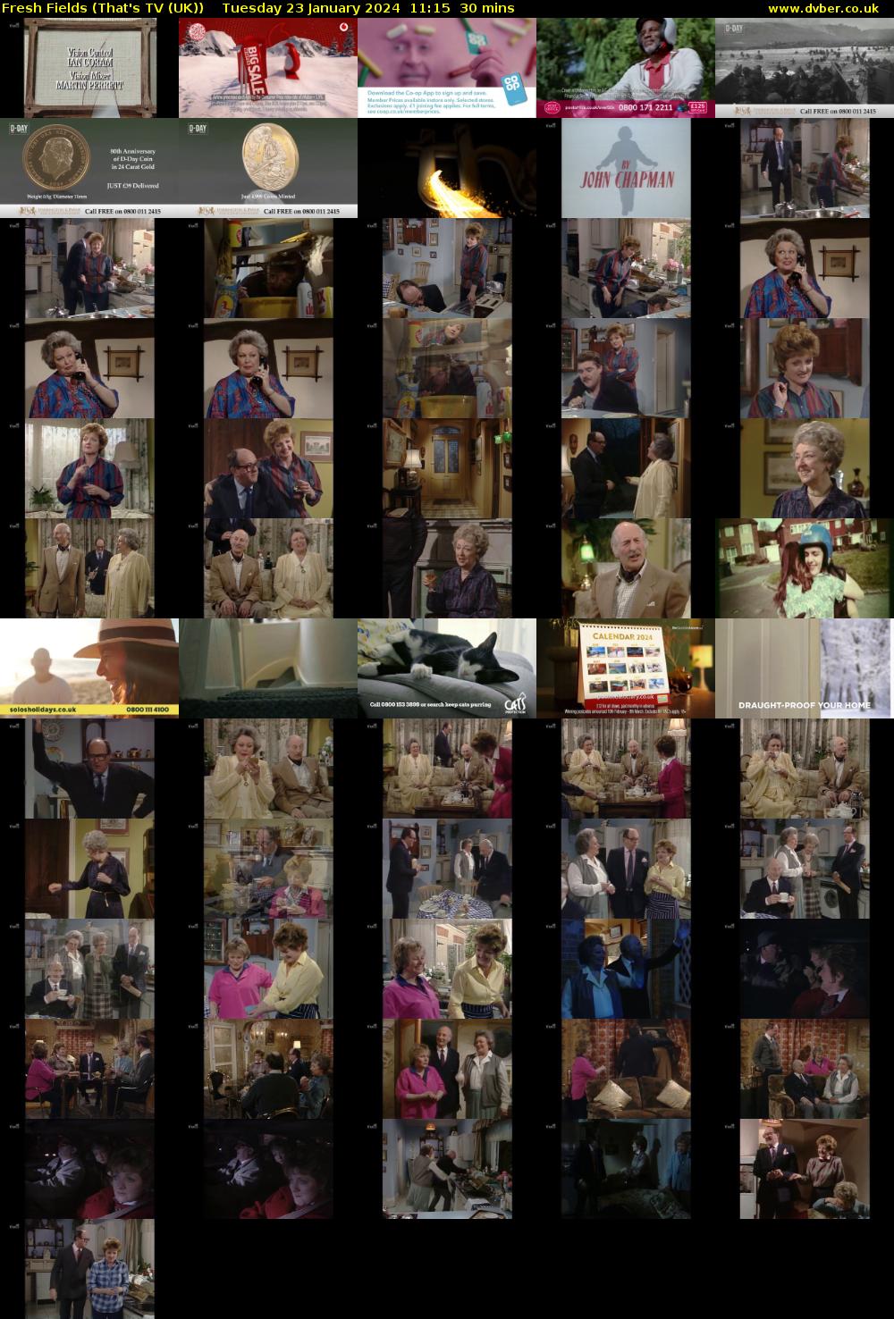 Fresh Fields (That's TV (UK)) Tuesday 23 January 2024 11:15 - 11:45