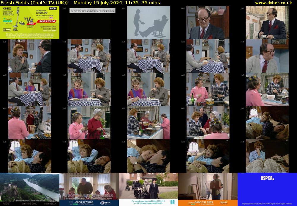 Fresh Fields (That's TV (UK)) Monday 15 July 2024 11:35 - 12:10