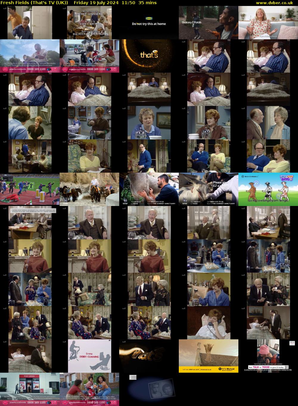 Fresh Fields (That's TV (UK)) Friday 19 July 2024 11:50 - 12:25