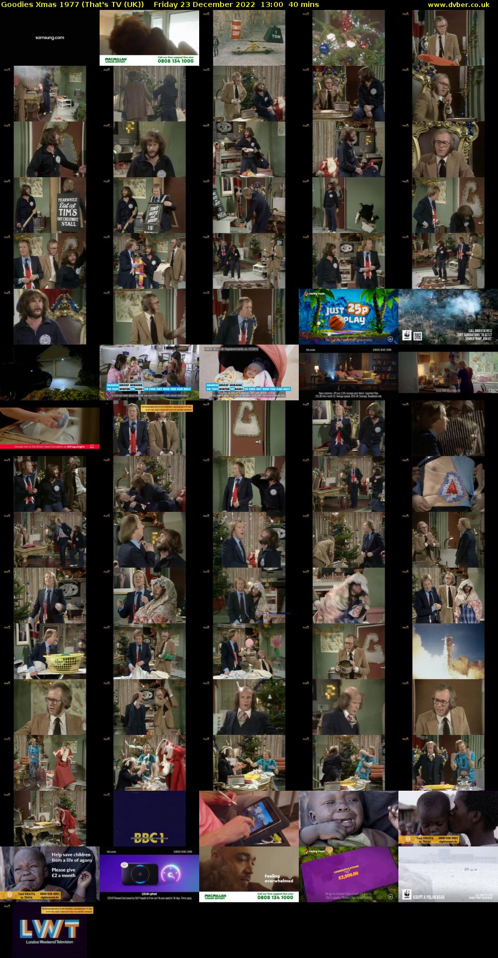 Goodies Xmas 1977 (That's TV (UK)) Friday 23 December 2022 13:00 - 13:40