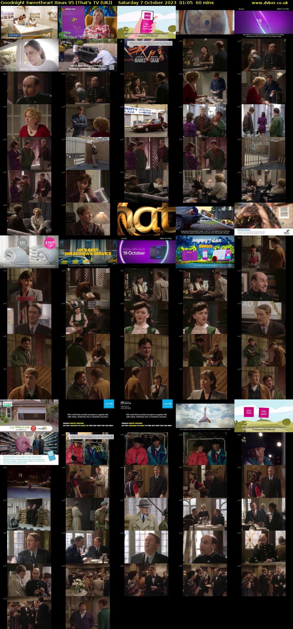 Goodnight Sweetheart Xmas 95 (That's TV (UK)) Saturday 7 October 2023 01:05 - 02:05