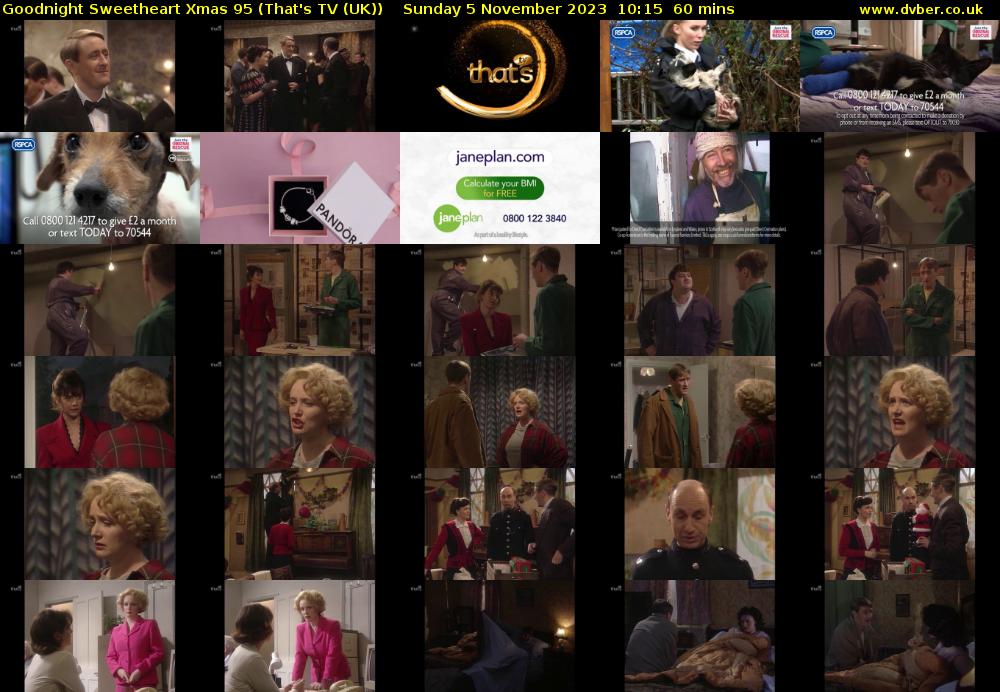 Goodnight Sweetheart Xmas 95 (That's TV (UK)) Sunday 5 November 2023 10:15 - 11:15