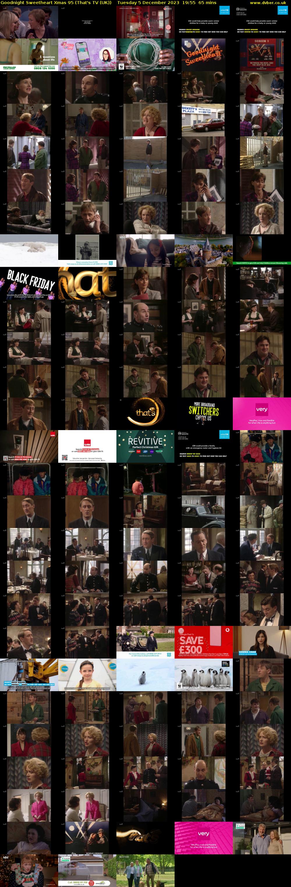 Goodnight Sweetheart Xmas 95 (That's TV (UK)) Tuesday 5 December 2023 19:55 - 21:00